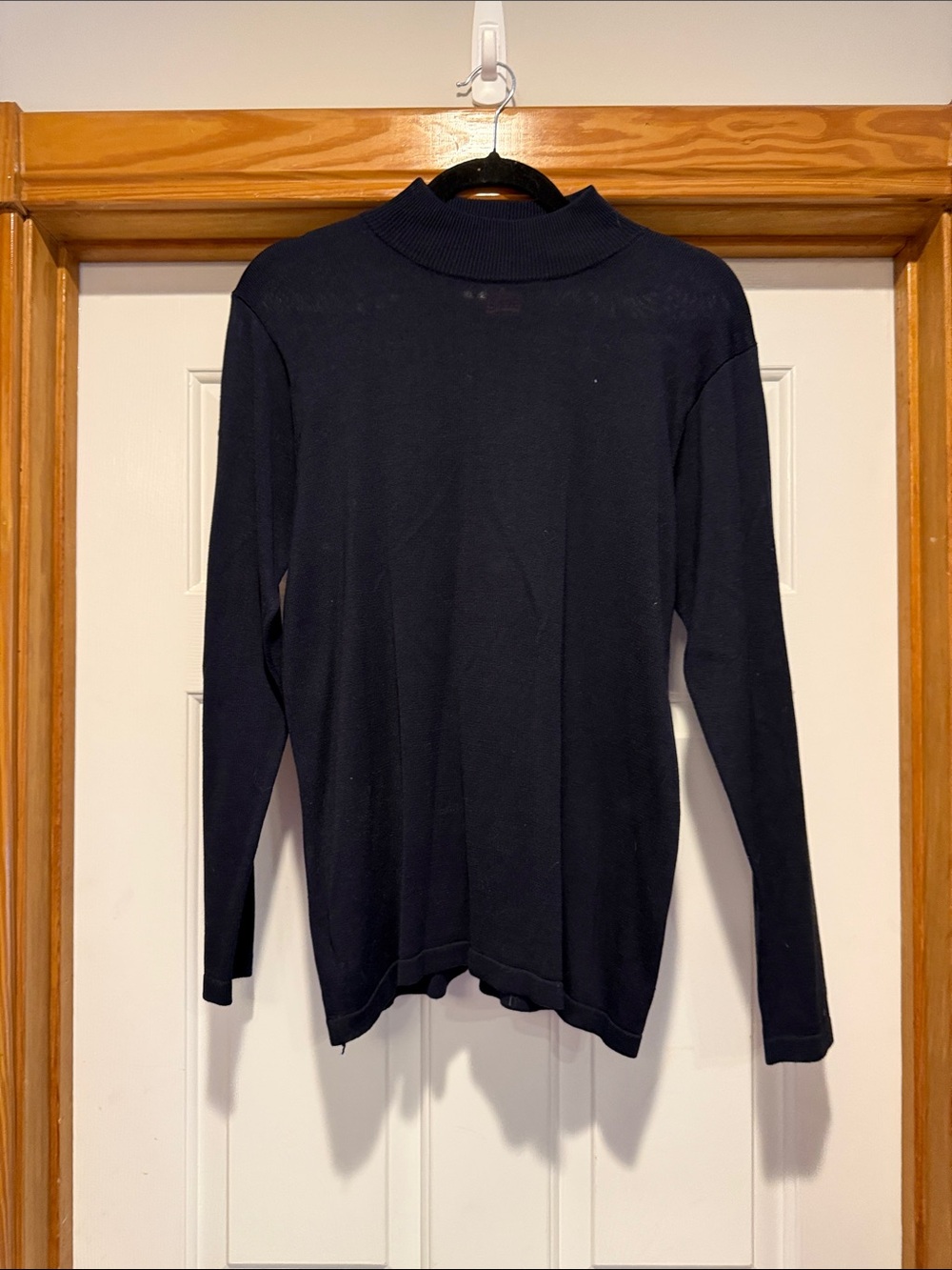 Silx by August Silk Black Cowl Neck Sweater
